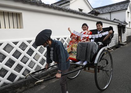萩市人力車