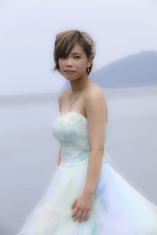 萩ロケ撮影ドレス