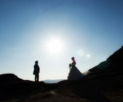 大自然の中で感動フォトウェディング