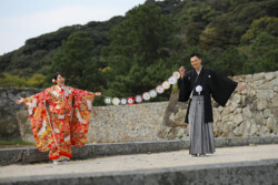 萩城跡 JUST MARRIED