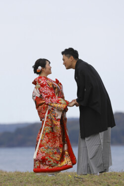 菊ヶ浜 可愛いポーズ