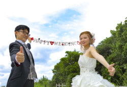 結婚しましたオーナメント