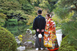 長府庭園紅葉３