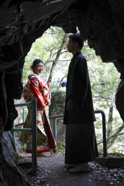 長門峡フォトウェディング