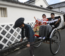 萩市人力車