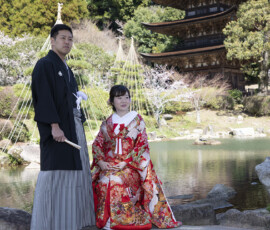 国宝五重塔 瑠璃光寺