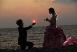 夕日プロポーズ