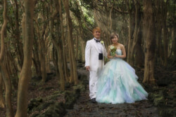 萩ロケ撮影ドレス