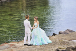 萩ロケ撮影ドレス