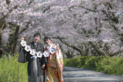 錦帯橋フォトウェディング｜岩国の歴史ある景色でロケーション撮影