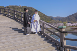 錦帯橋フォトウェディング｜岩国の歴史ある景色でロケーション撮影