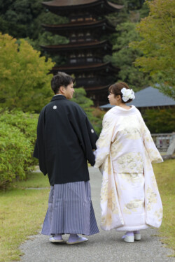 瑠璃光寺五重塔香山公園