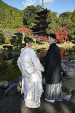瑠璃光寺五重塔香山公園