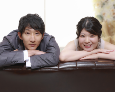 MーWeddingのスタジオ撮影